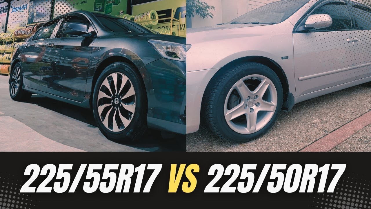 Tire Size 225/55r17 vs 225/50r17