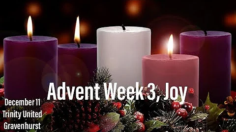 December 11 , 2022,  Minister : Carol-Ann Chapman,  Music Today: Daniel Hynek