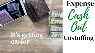 EXPENSE CASH OUT | CASH UNSTUFFING | ROCHELLE ADAMSON BUDGETS