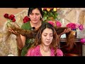 Esperanza's relaxing ASMR massage & cleansing (limpia) with gentle whispering & hair play