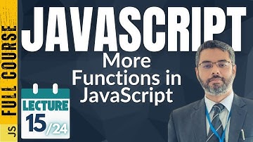 JavaSCript Lecture-15 | JavaScript Functions Tutorial | external functions in JavaScript by Zeeshan