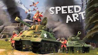 Sfm Speedart War, Maggots
