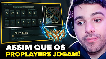 QUER MELHORAR o LOLZINHO? MINERVA MOSTRA as MELHORES CONFIGURAÇÕES PARA JOGAR LEAGUE OF LEGENDS!