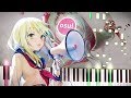 Synthesia: n-buna / GUMI - Toumei Elegy | Osu! | Piano Tutorial