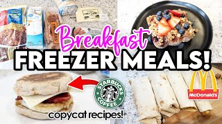 Copycat Recipes  Breakfast Freezer Meals