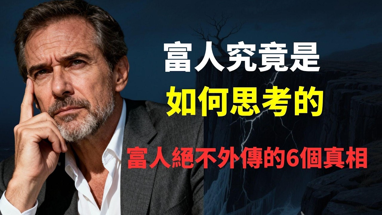 別再廉價出賣時間了！你的大腦早就被植入了窮人模式。深度拆解富人圈心照不宣的6大財富作業系統，看懂這6個殘酷真相，普通人至少少走20年彎路！