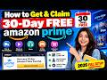 How to Get &amp; Claim 30-Day FREE Amazon Prime Trial in 2026 | Credit Card &amp; New Account Full Setup