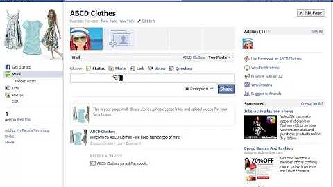 Video #3: Facebook Fan Page Creation - Part 3