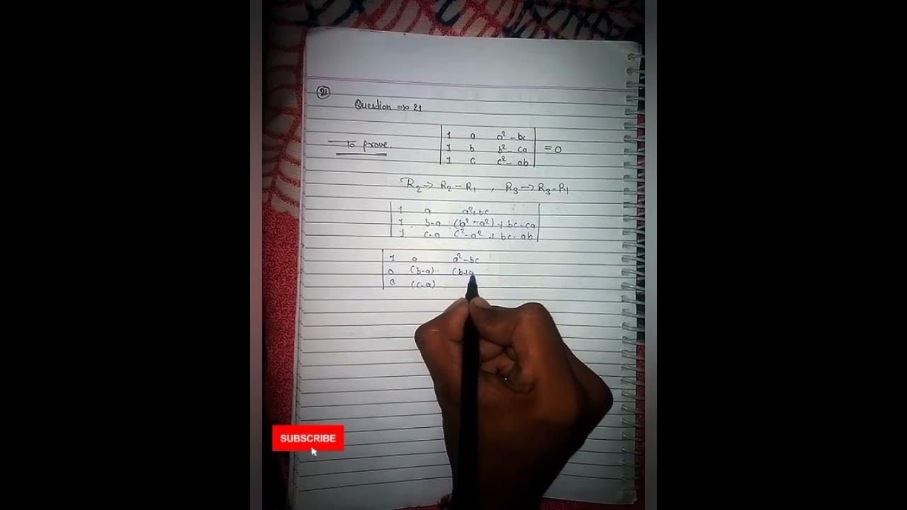 Class 12 exercise 4 1 question no 19 sardik maths beast neet 