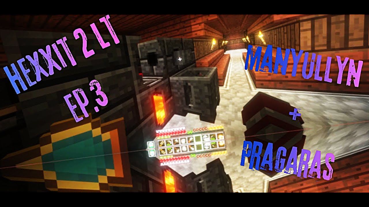 Manullyn MANYULLYN pirmą kartą! Pragaras ir Tinker's progresas | Hexxit 2 LT Ep ...