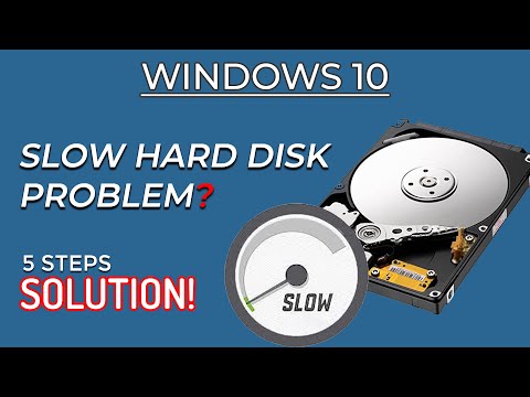 Slow hard disk problem | Solution 100