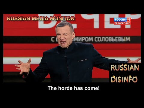 Russian state TV pundits say Ukraine must be destroyed