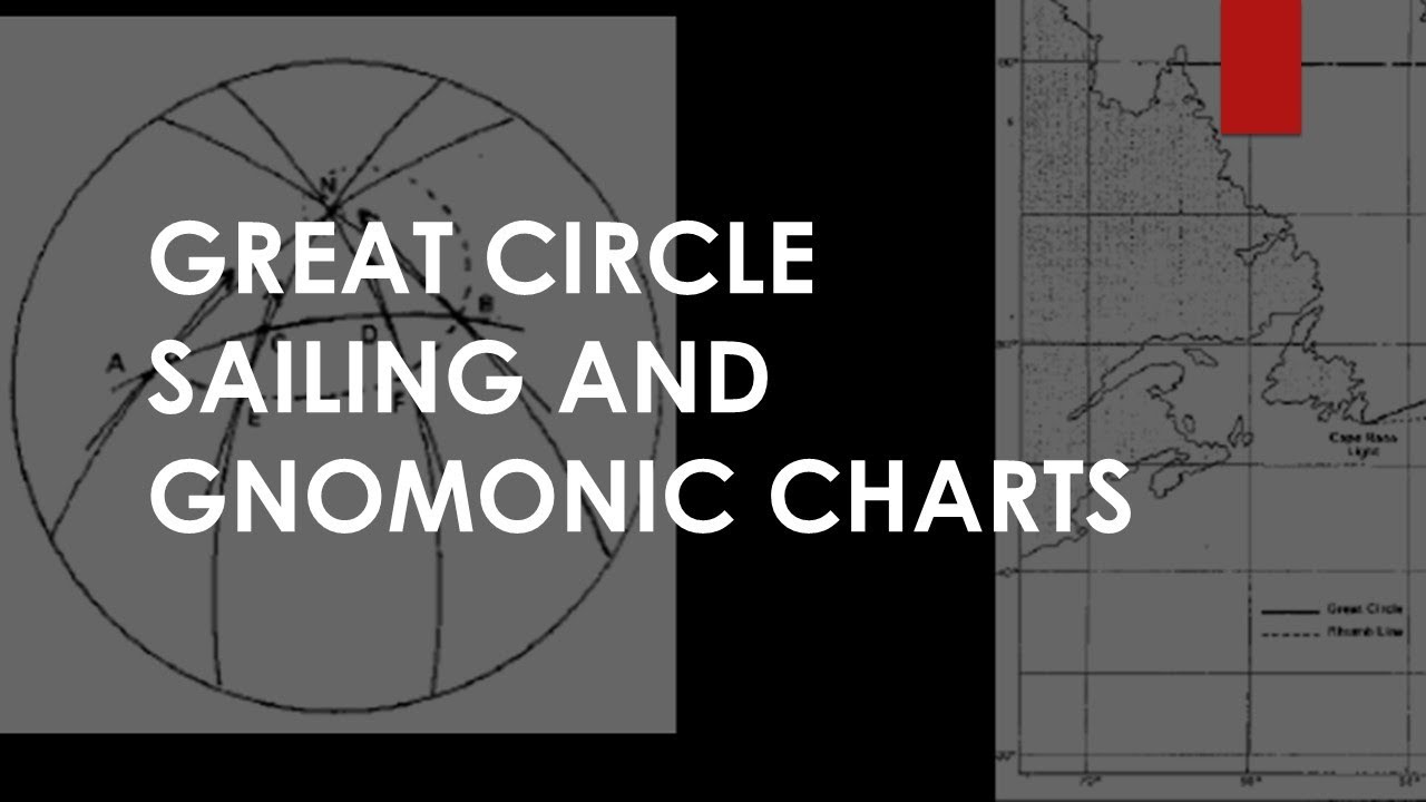 Great Circle Sailing Chart