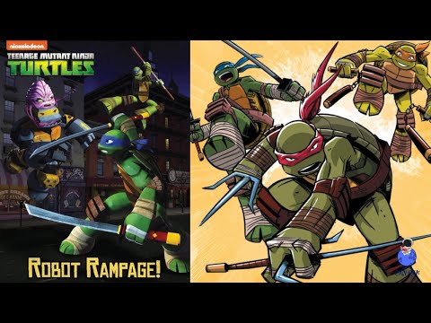 Teenage Mutant Ninja Turtles Robot Rampage Kids Read Aloud