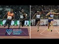 Close Sprint Finishes! - Wanda Diamond League