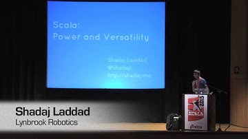 SBTB 2015: Shadaj Laddad, Scala: Power and Versatility