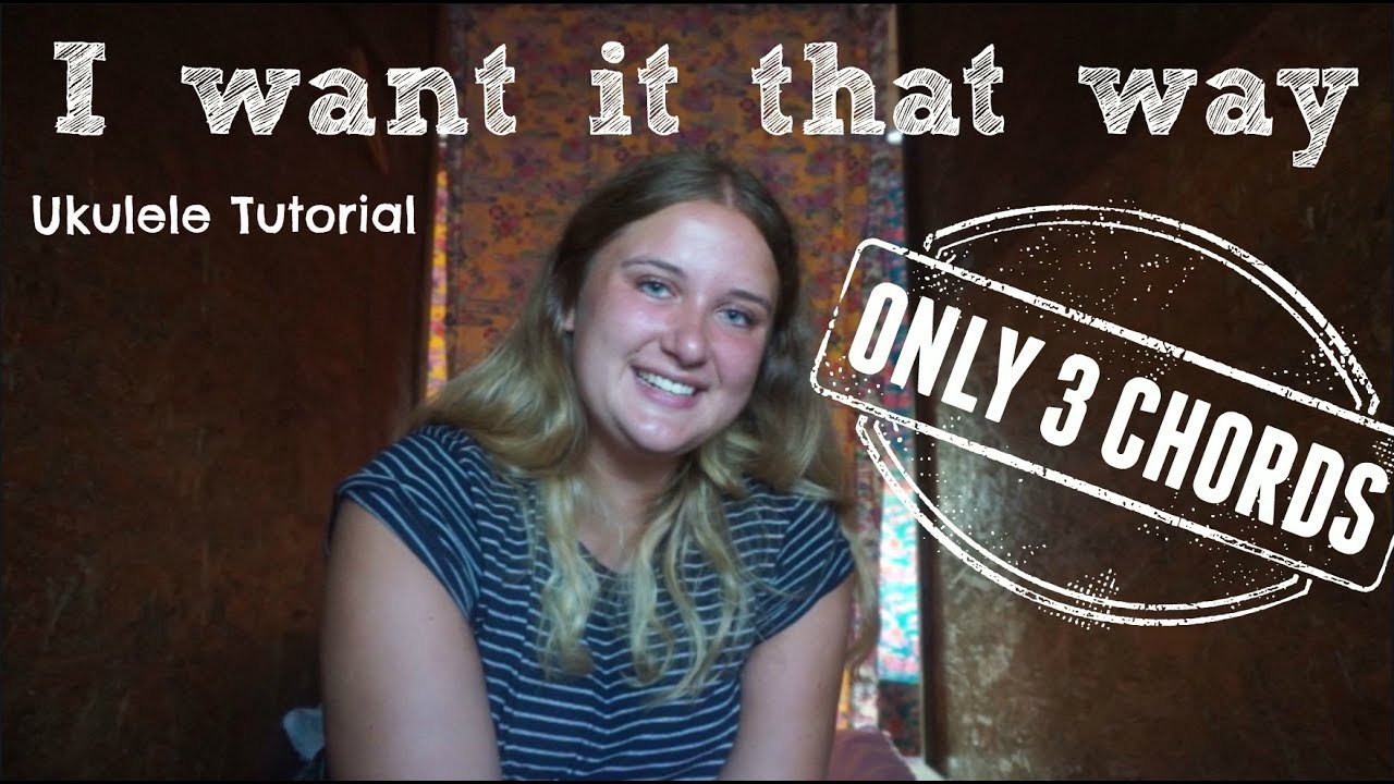 I want it that - Tutorial with 3 chords! - YouTube