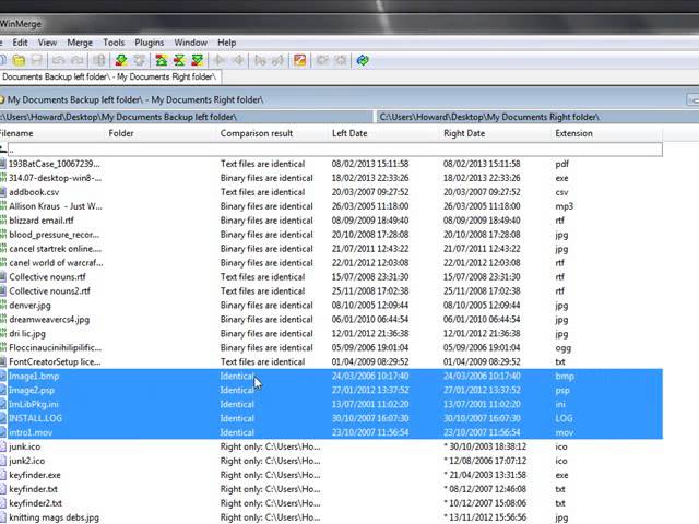 How To Use Winmerge Youtube