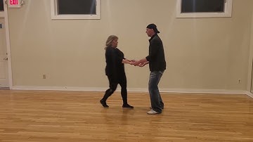 west coast swing dance lesson reverse whip with a hammerlock variation