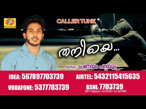 Pranayam Parayum | New Malayalam Romantic Album Song 2017 | Thaniye | തനിയെ