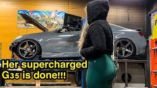 Tuning my girlfriend’s boosted G35 coupe