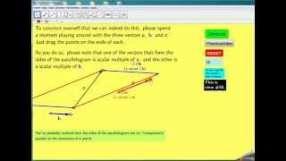Vectors' Geometric Properties (with application to forces)