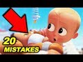 😂 20 MISTAKES in THE BOSS BABY 2017