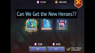 Castle Clash Can We Get the New Heroes??