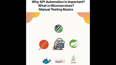 Part 1 | What and Why - Webservices and Automation | Tutorial for Beginners