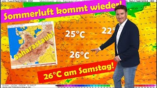 WOW! Frühlingswetter ab Christi Himmelfahrt, ab Samstag Sommerluft, bis 26 °C! Eisheilige fallen aus