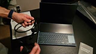 Unboxing my new Asus Zenbook Duo 14 UX482EAR Dual screen laptop touchscreen