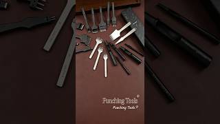 🛠️ 4 TOOLS. 4 HOLE TYPES. #wutatools #Leathercraft #LeatherTools #leatherworkingtools #musthavetool