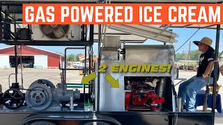 Este e o Dairy Queen movido a gasolina