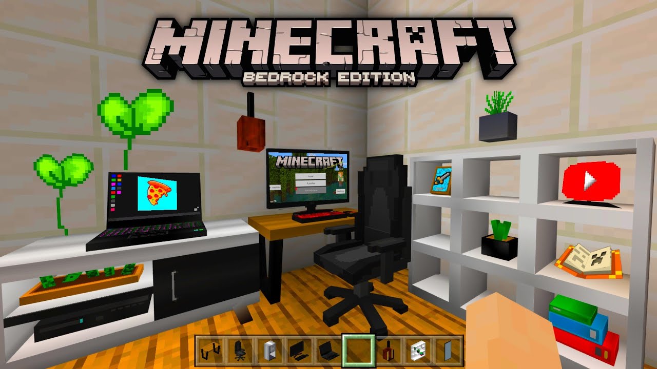 EL MEJOR ADDON DE FURNITURE PARA MINECRAFT PE 1.19 DECORACIONES MOD