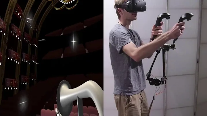 Haptic Links: Bimanual Haptics for virtual reality using variable stiffness Actuation
