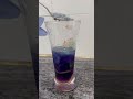 Sangu poo mojito | butterfly 🦋 pea flower mojito | mixed frames #natural colour # healthy #ayurveda