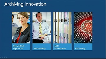 TechEd New Zealand 2012 Microsoft Exchange Server 2013 Archiving and Compliance