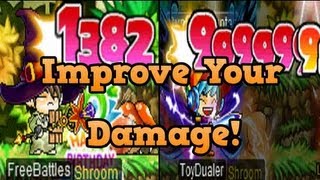 5 Ways To Increase your Damage in Maplestory! (Fixed Audio)