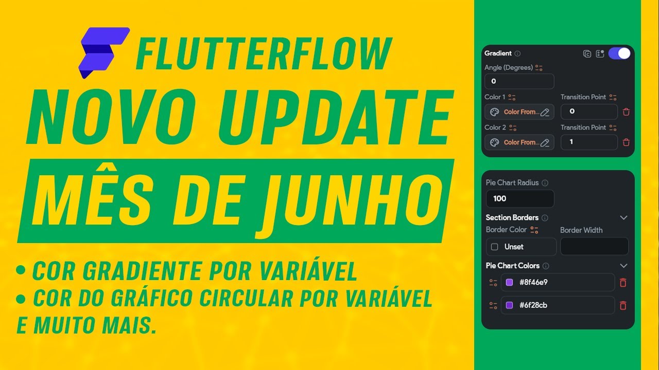 Flutterflow update junho gradient color by variable pie chart color