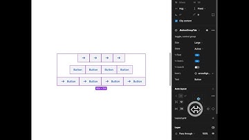 Advanced Button Groups in Figma