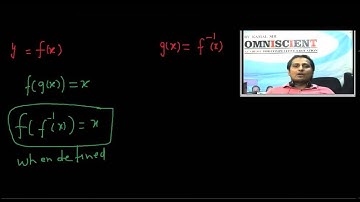 JEE MAINS // ADVANCED VIDEO LECTURES MATHEMATICS CALCULUS FUNCTION INVERSE FUNCTION 6