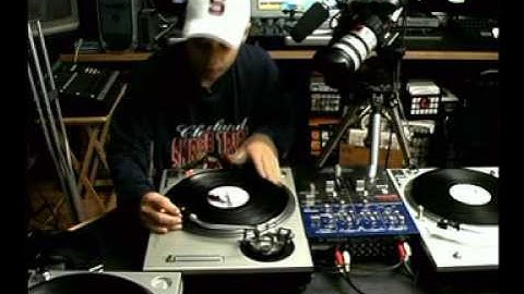 DJ Q Bert Do It Yourself Scratching Scratches needle droping