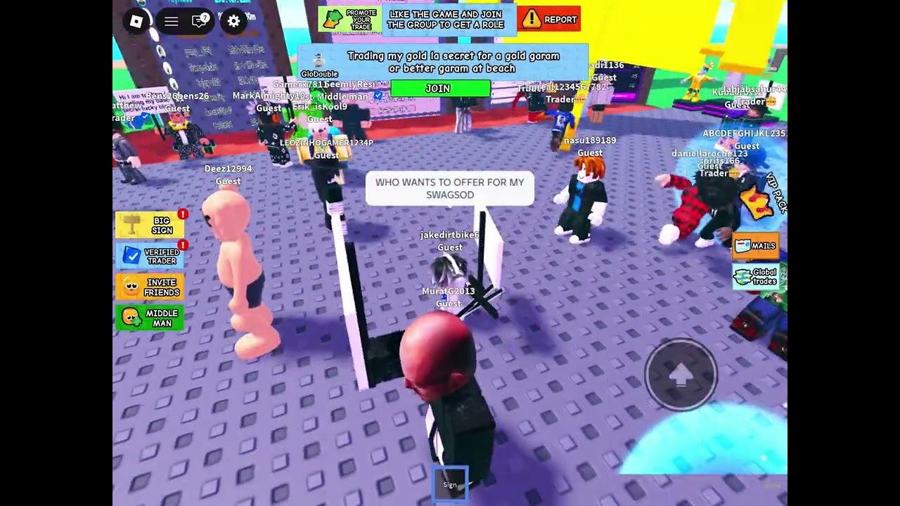 not leaving steal a brainrot until I trade someone