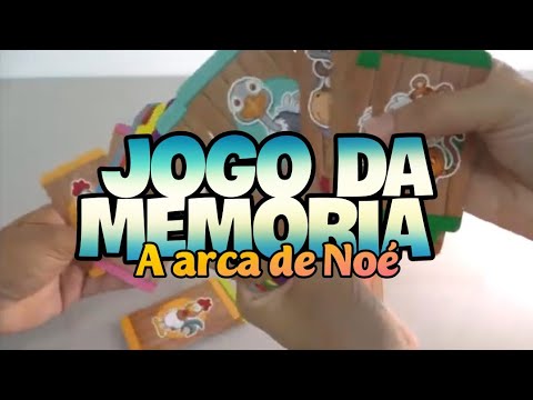 Jogo Da Memoria Bichinhos Fofinhos Da Arca De Noe