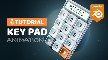Blender Keypad Animation Tutorial | Polygon Runway