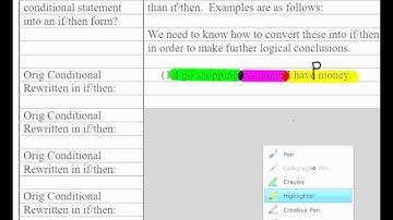 Unit 1-Day 1-Conditional statements Video Notes