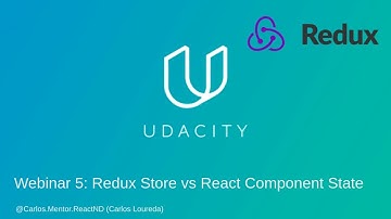 React Webinar 5: Redux State vs React Component State