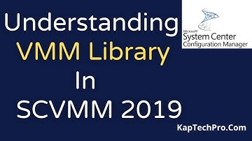 Overzicht van de VMM-bibliotheek in SCVMM 2019