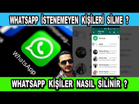 WhatsApp İstenmeyen Kişileri Silme Nasıl Yapılır ?