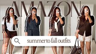 Amazon Fashion Haul 🍂 | Easy Summer to Fall Outfits To Wear Right Now